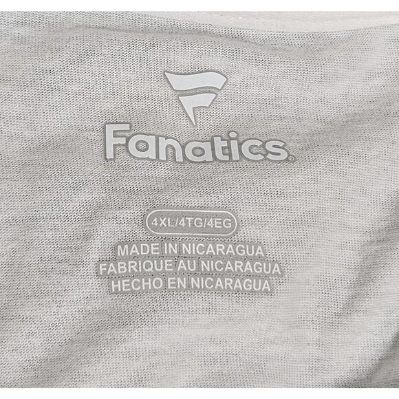 Dallas Cowboys Long Sleeve Shirt Fanatics Americas Team White Blue Logo Mens 4X - Picture 5 of 8